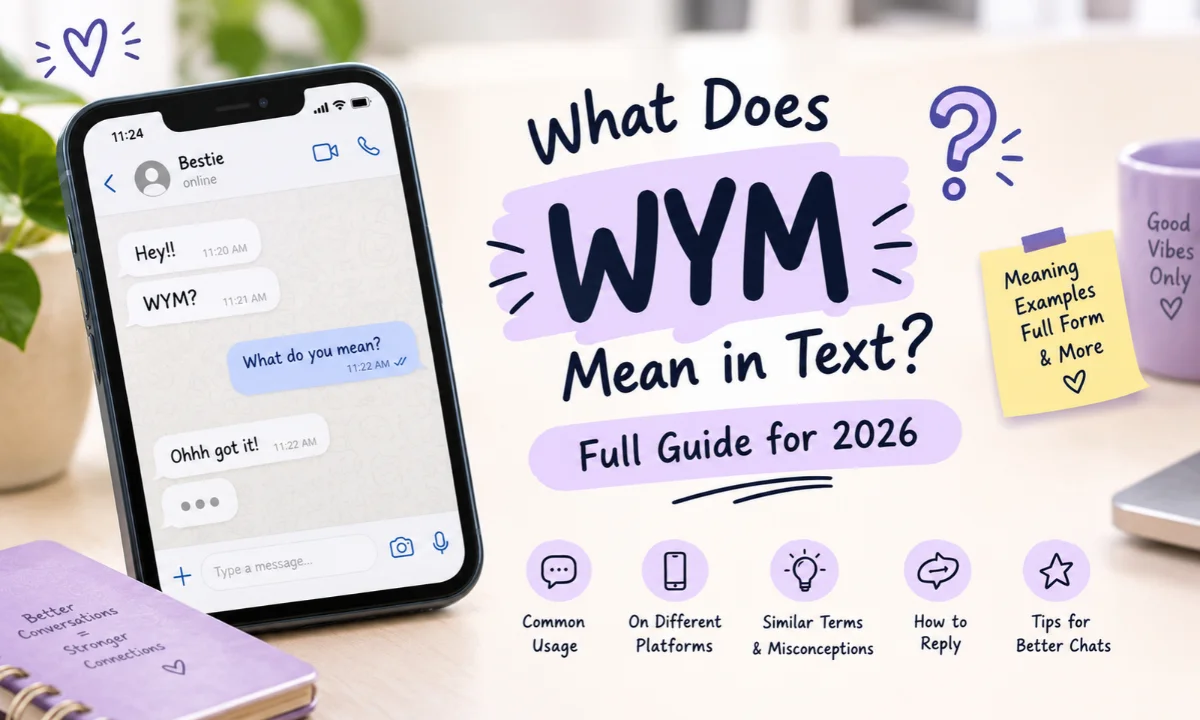 WYM meaning